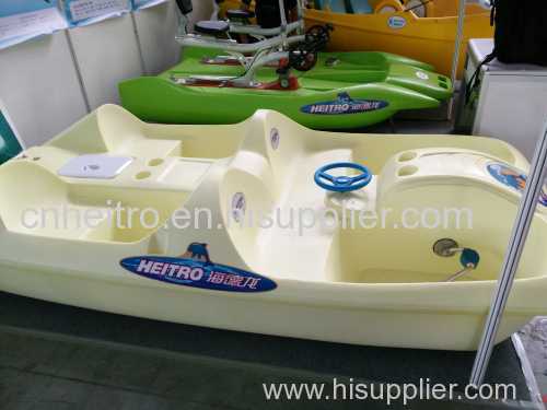 Direct From Factory Childrens polyethylene water Pedal Boat Water Park