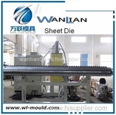 pp pvc pe wpc foam board /sheet die