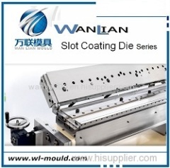 multi-layer co-extrusion slotting head/ slot die for screw extruder line