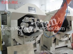 Automatic shell making line for the investment casting