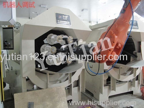 Automatic shell making line for the investment casting