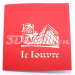 Louvre Museum-3d card-building card-birthday card-pop up card-handmade card-greeting card-laser cut-paper cutting