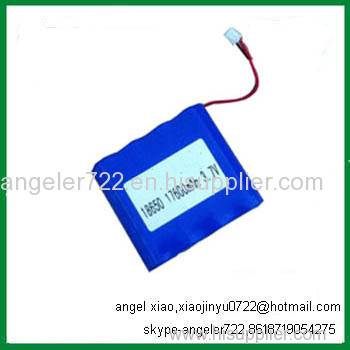 type 3.7 v li-ion 17600mah 1S8P 3.7v icr li-ion rechargeable battery