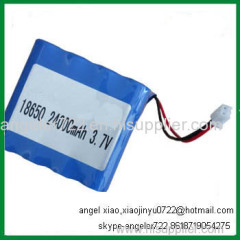 type 3.7 v li-ion 17600mah 1S8P 3.7v icr li-ion rechargeable battery