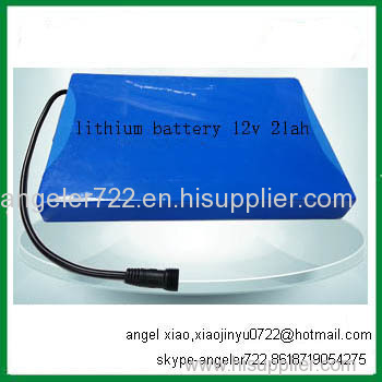 lithium ion battery 12v solar street light 30AH battery 12v 26ah exide battery