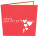 Love 3-love card-3d card-handmade card-valentine card-pop up card-birthday card-laser cut-paper cutting