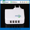 SHENZHEN Xinspower 5V4.9A EU Plug 4 USB Ports Multifunctional Easy carry usb charger