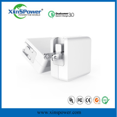 SHENZHEN XINSPOWER multifuncational 5V 4.8A 2USB Ports us Plug USB charger