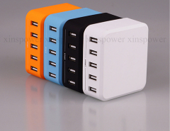 SHENZHEN XINSPOWER 2017 NEW OEM 5V 8A Desktop type Function Multifuctional travel charger