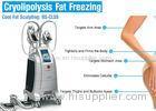 4 Handles Fat Freezing Cryolipolysis Body Slimming Machine For Weight Loss / Cellulite Reduction