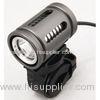 Fashion Silver Grey LED Camp Lamp Bike High Power Flashlight 50mm X 33mm