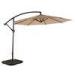 Durable Restaurant Double Patio Umbrella 3M Cantilever Parasol With Manual Open