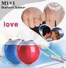 Red Blue BK3.0 Cube Bluetooth Speaker Ball 5.8CM Diameter Plastic Material