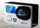 H.264 MOV Waterproof Sports Video Camera 4K G3 2 Display 2'' LCD 0.95 Inch 170 Angle