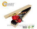 Texture Paper Single Rose Flower Packaging Box For Valentine'S Day Present