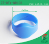 RFID oval silicone wristband