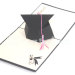 Graduation Hat-3d card-handmade card-birthday card-greeting card-congratulation card-laser cut-paper cutting