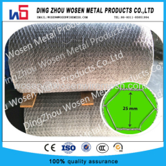 25mm 3000m Hot galvanized hexagonal wire mesh for rock wool blankets