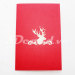 Santa 1-3d card-handmade card-pop up card-Xmas card-Christmas card-laser cut-paper cutting