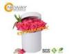 Luxury Flower Transport Boxes For Rose / Round Gift Flower Packaging Boxes