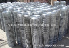 Hot-dipped galvanized welded wire mesh