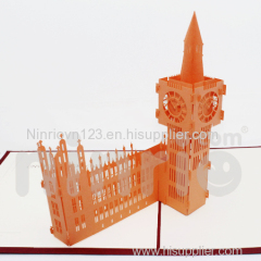 Big Ben 3d pop-up card