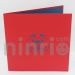 Virking ship 3d pop-up card