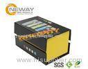 Grey Matt Paper Electronic Product Packaging Boxes 20 * 15 * 6cm