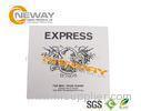 Consumer Tab Lock Folding Printed Corrugated Boxes Ivory Board / Art Paper