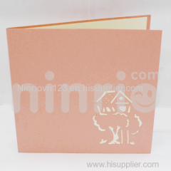 Tree house 3d pop-up card