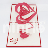 Heart 3d pop-up card