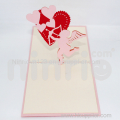 Arrows love 3d pop-up card