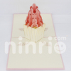 Cupcake 3d pop-up card