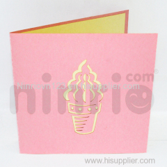 Cupcake 3d pop-up card