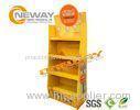 Light Duty Paper Shelf Pop Cardboard Display For Products Promotion