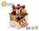 Disposable Custom Printed Product Boxes Paper Cardboard Shipping Boxes For Beer Bottle