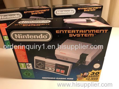 HOT NEW ORIGINAL Nin tendo Entertainment System NES Classic Mini 30 games Bundle Original