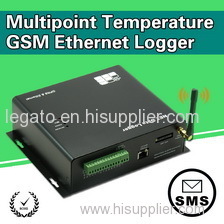 Multipoint Temperature SMS & Ethernet Data Logger