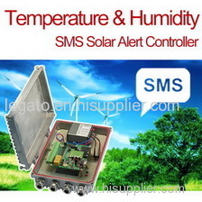 SMS temperature & humidity alert