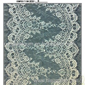 35cm White Lace Trim Lace scalloped Trimmings galloon lace cotton ribbon (E0011)