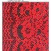 Red Guipure Lace Fabric