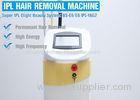 IPL Hair Removal Equipment With Cooling System For Limbs Hair / Axillary Hair Removal