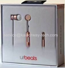 Newest Beats Urbeats3.0 Earphones by Dr.Dre Special Edition Rose Gold From China Supplier