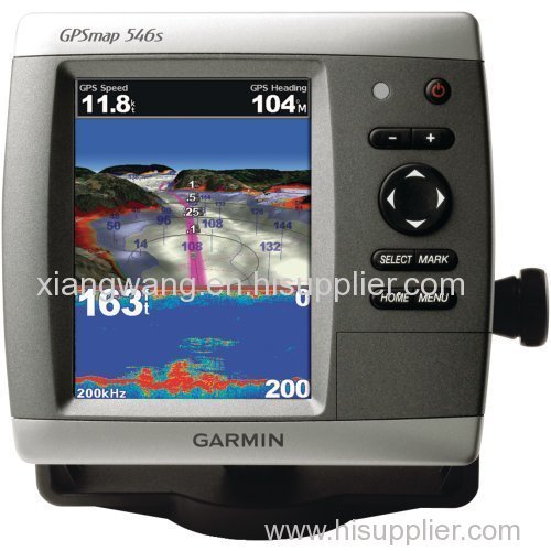 GPSMAP 546s Marine GPS Receiver with Dual-Frequency Transducer