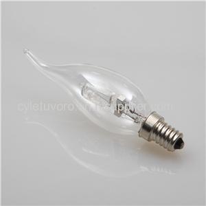 Candle Tailed 2700k 18w 28w 42w Halogen Lamp E14 Clear