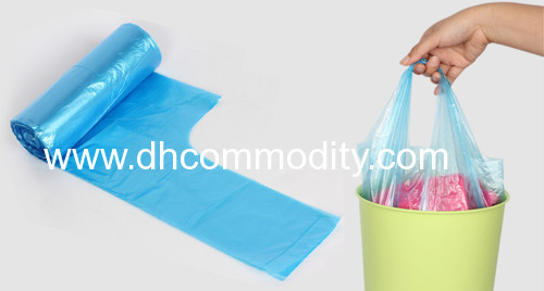 disposable PE garbage bags/ trash bags