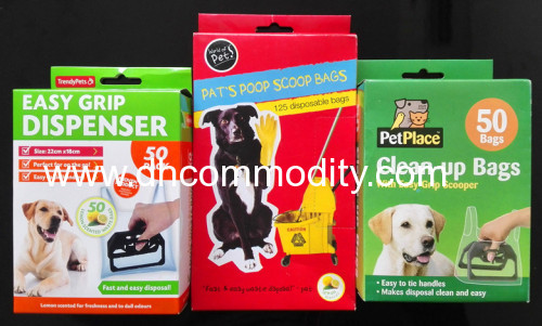 dog poop bags/dog waste bags/pet care bags/Doggy poop clean up bag/Doggie Bags With Dispenser/ Doggie Bags