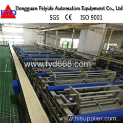 Feiyide Automatic Barrel Plating Production Line for Gold Chrome Electroplating with German Raw Material