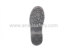 AX01001 split emboss leather safety shoes