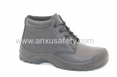 split emboss leather and PU outsole safety boots